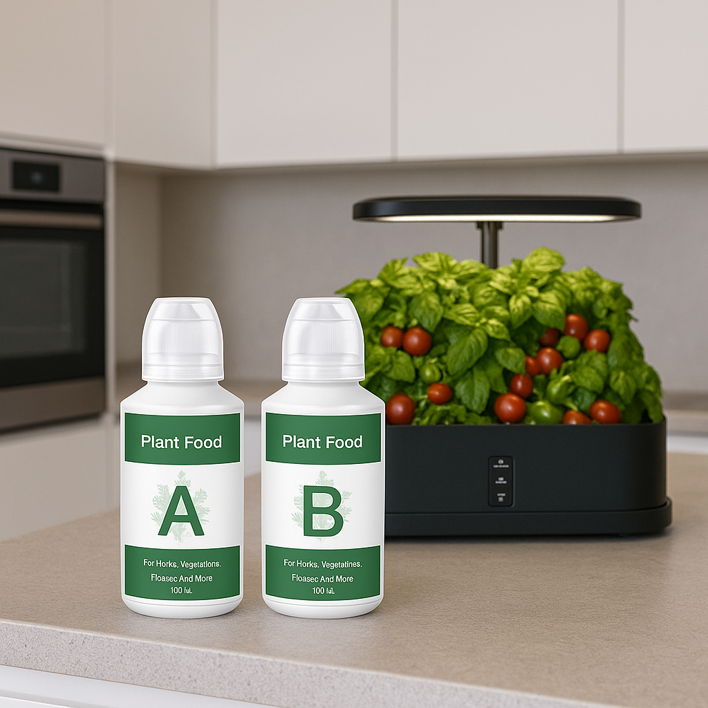 🌿 Nutriments Hydroponiques A & B – Aliments Végétaux pour Fleurs, Légumes et Fruits