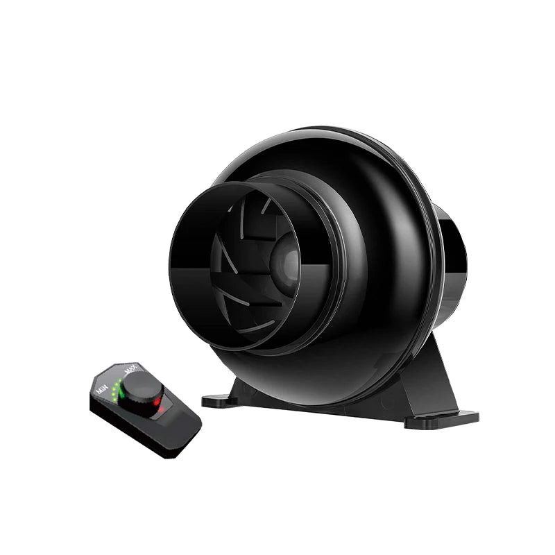 Ventilateur d’Extraction EC 4” – Contrôle Optimal pour Culture Hydroponique