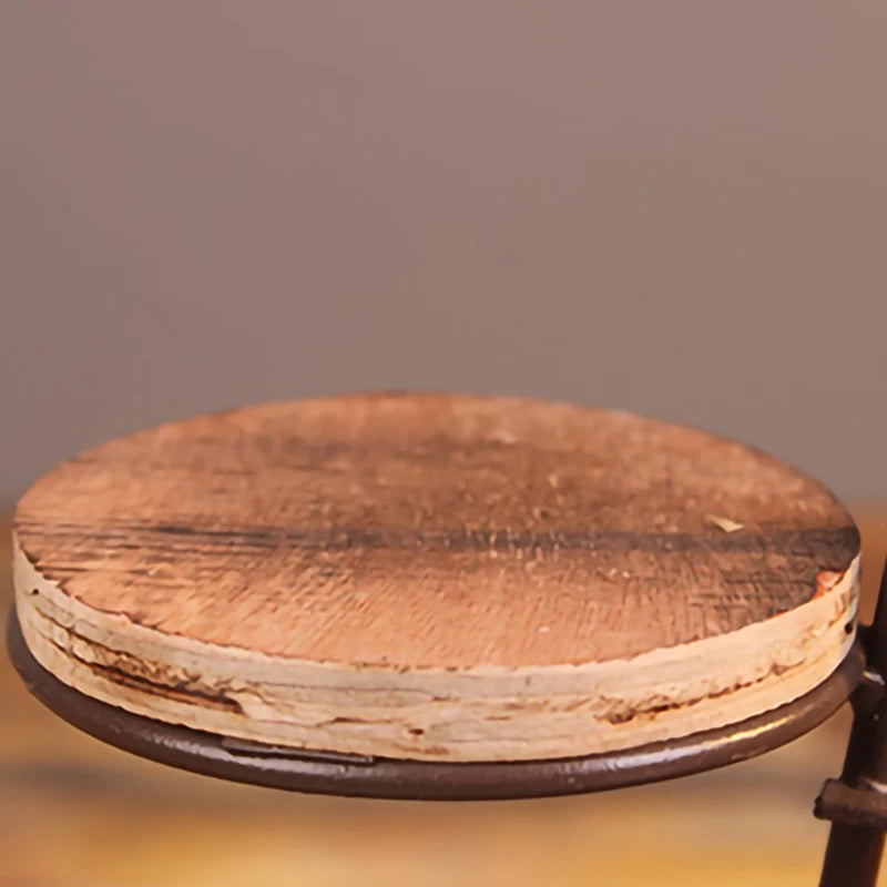 Vélo Porte Plante en Bois