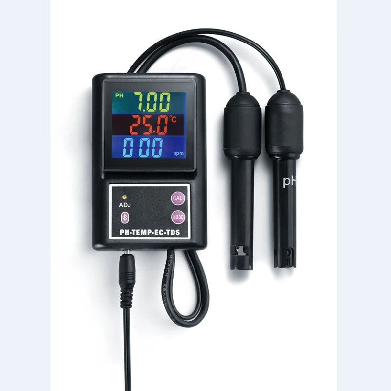 Moniteur de Qualité de l'Eau PH-260 Bluetooth – Surveillance en Temps Réel
