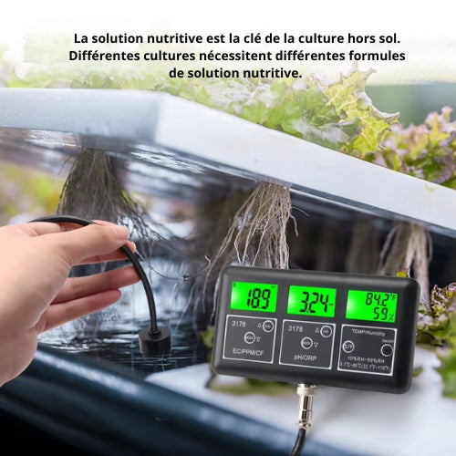 Testeur de Qualité de l’Eau RS485 EU 220V 1.2M – Analyse Précise en Temps Réel