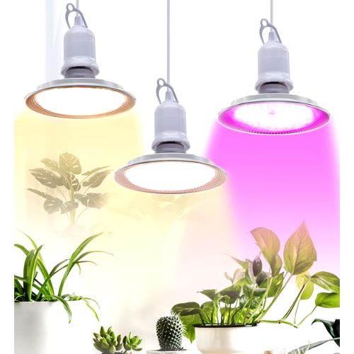 Lampe de croissance E27 18W LED à spectre complet Phytolamp