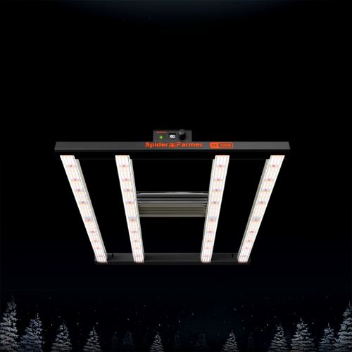 Spider Farmer SE3000 Lampe de croissance LED Samsung LM301H Pilote détachable Spectre complet pour plantes à fleurs végétales Hydroponie intérieure