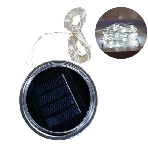 Lanterne Solaire En Forme De Bocal