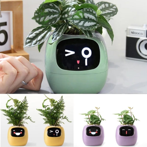 Pot de Fleurs Intelligent Ivy : Expressions Ludiques et Soin Facilité grâce à l’IA