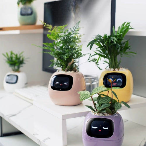 Pot de Fleurs Intelligent Ivy : Expressions Ludiques et Soin Facilité grâce à l’IA