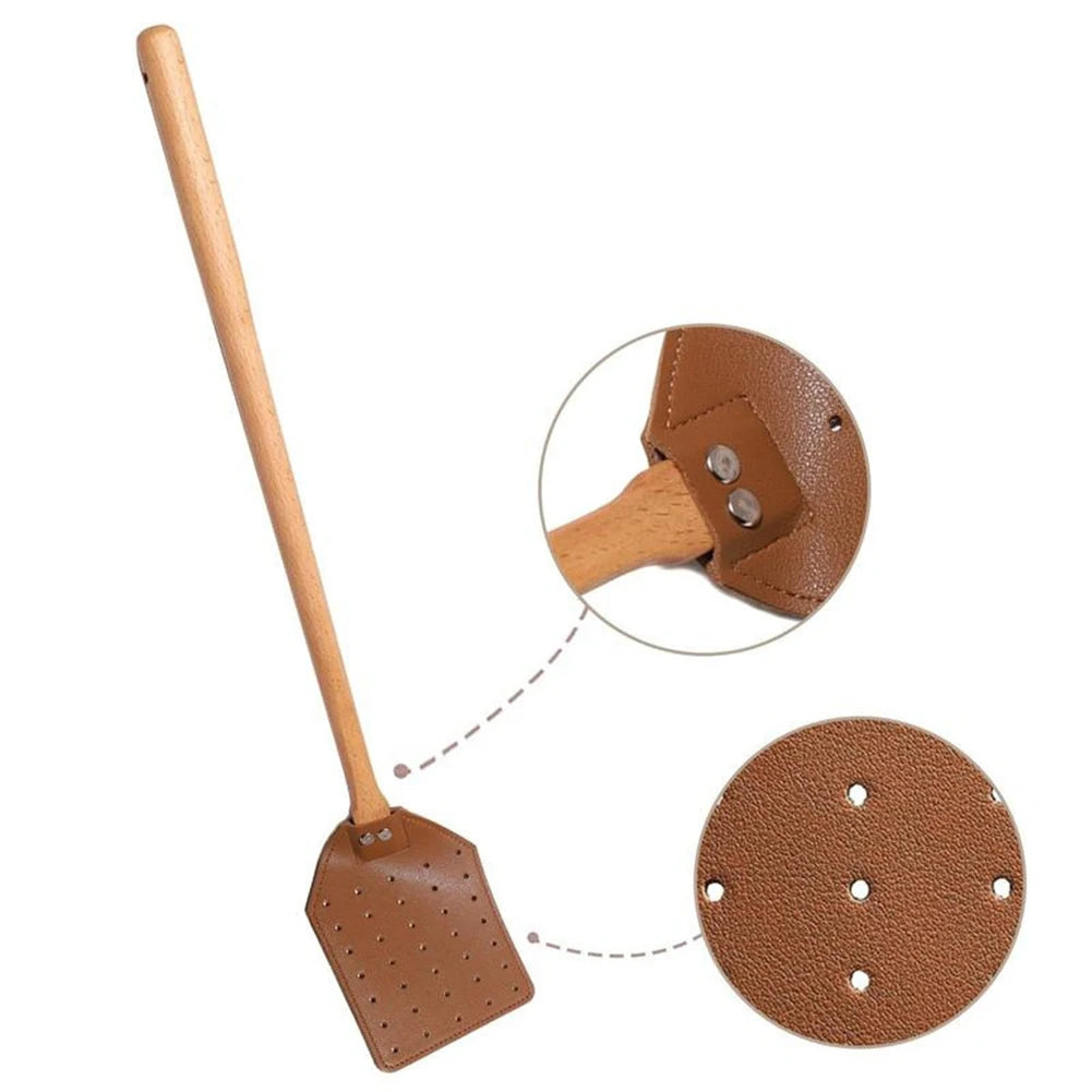 Tapette à Insectes en Cuir