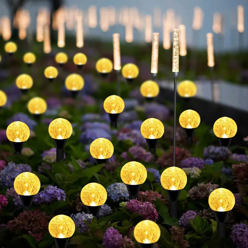 Lampes Solaires Effet Bulle