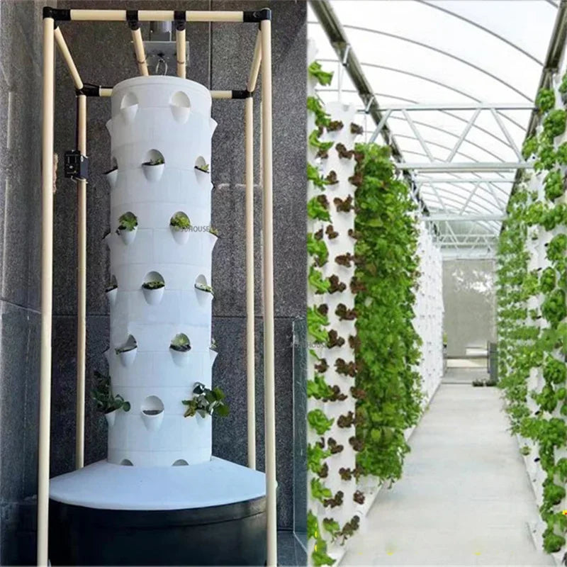 Tour hydroponique intelligente à haut rendement pour jardin d'intérieur