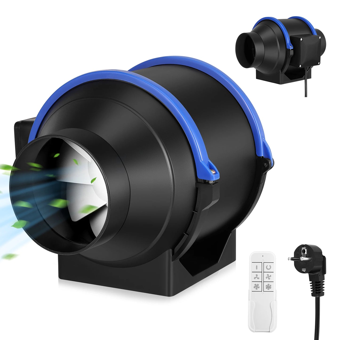 Ventilateur de Conduit 150 mm – Extraction Haute Performance pour Hydroponie & Fumées Industrielles