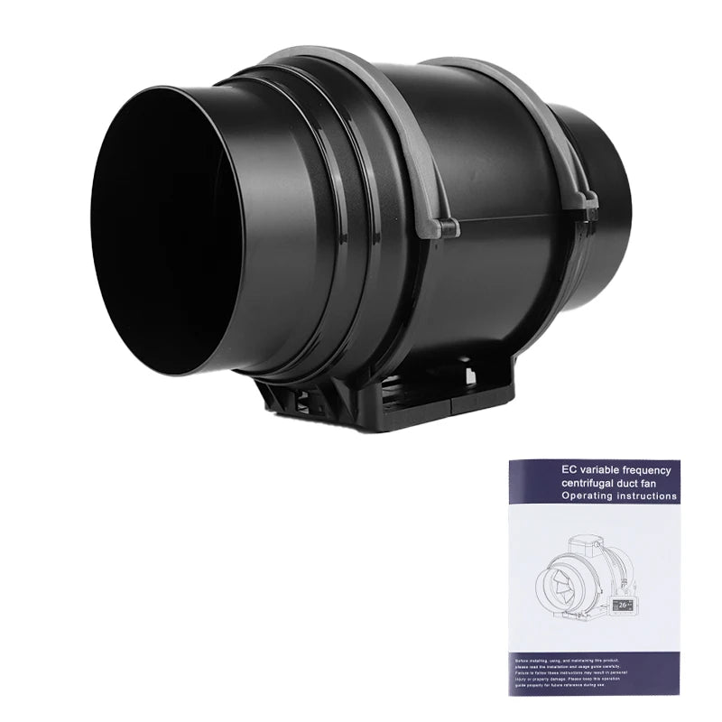 Ventilateur de Conduit en Ligne LTD-XL150 EC – Contrôle Intelligent pour Culture Hydroponique