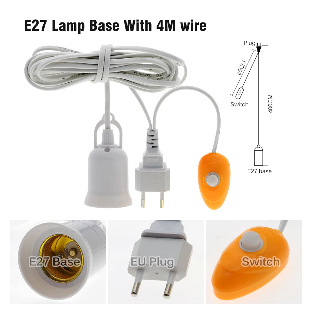 Lampe de croissance E27 18W LED à spectre complet Phytolamp