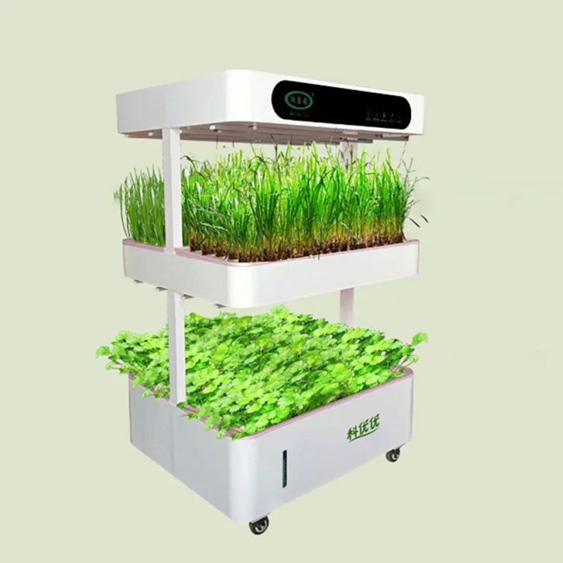 Système de Culture Hydroponique Intelligent pour Potager Intérieur – Kit de Jardinage Vertical Aérobique