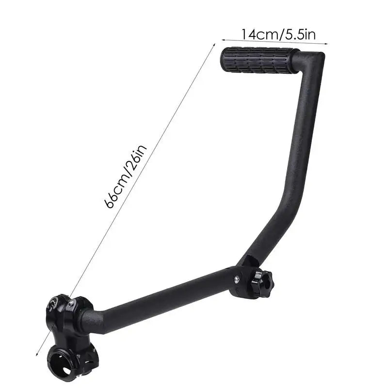 Poignée de tondeuse à gazon, Extension ergonomique, poignée de tondeuse à Angle réglable, pièces de rechange pour désherbeur de jardin