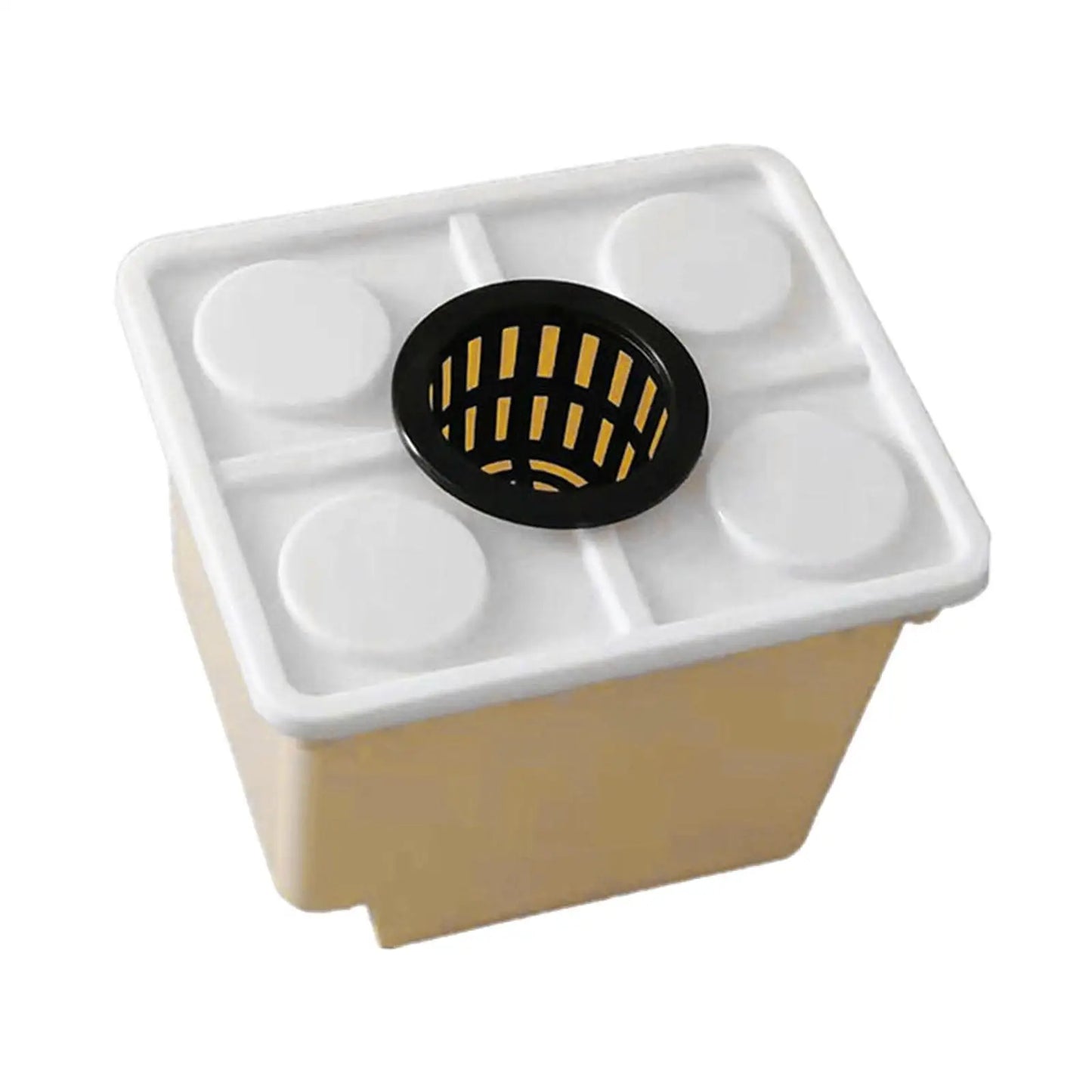 HydroBucket 1 – Seau Hydroponique avec Coude de Siphon, Idéal pour la Culture Hors Sol