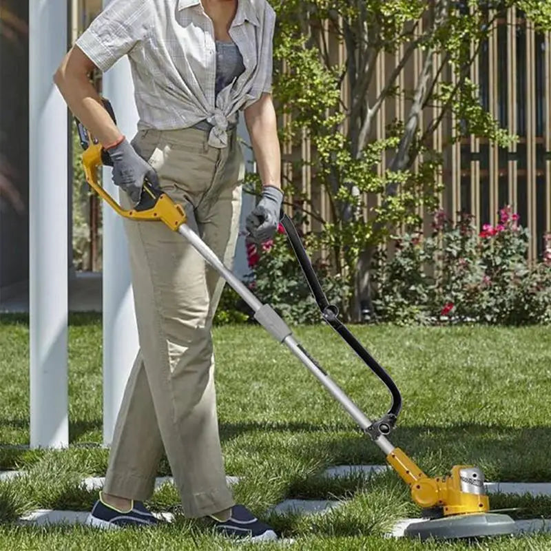 Poignée de tondeuse à gazon, Extension ergonomique, poignée de tondeuse à Angle réglable, pièces de rechange pour désherbeur de jardin