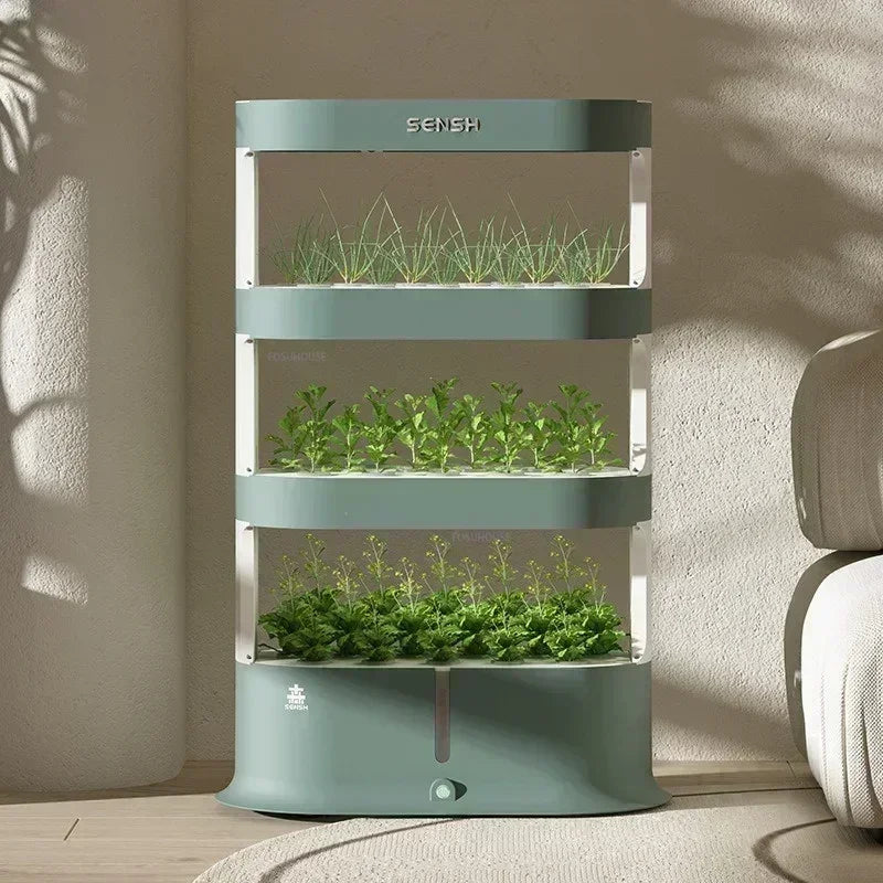 Système de Culture Hydroponique Intérieur – Jardinière Verticale Intelligente