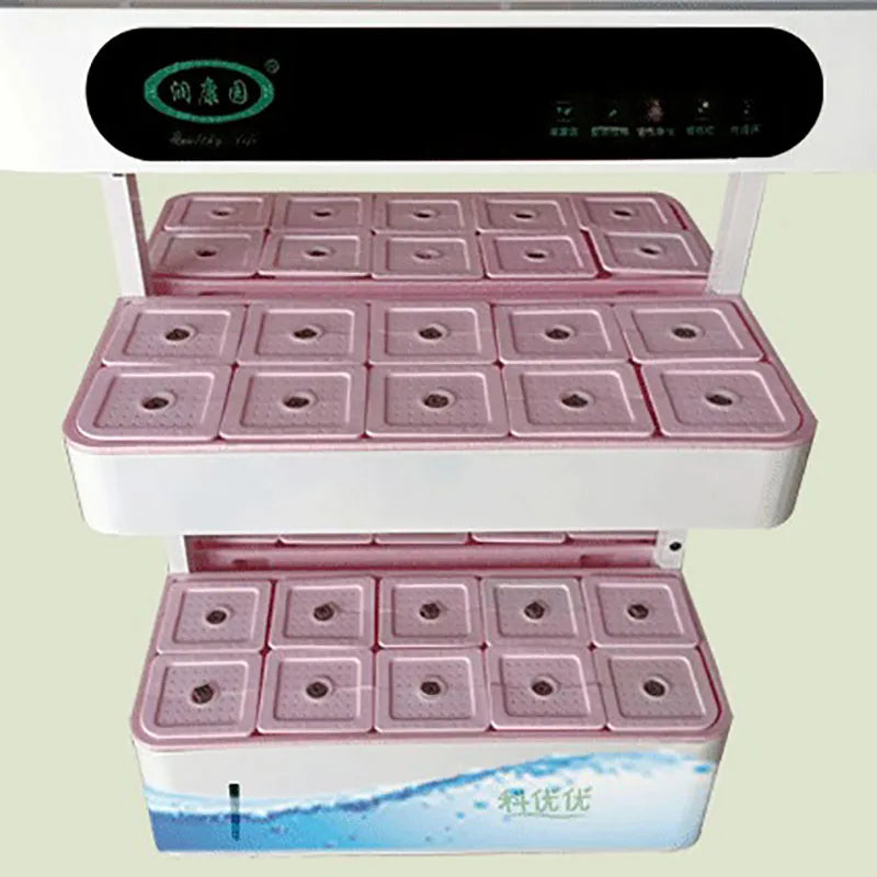 Système de Culture Hydroponique Intelligent pour Potager Intérieur – Kit de Jardinage Vertical Aérobique