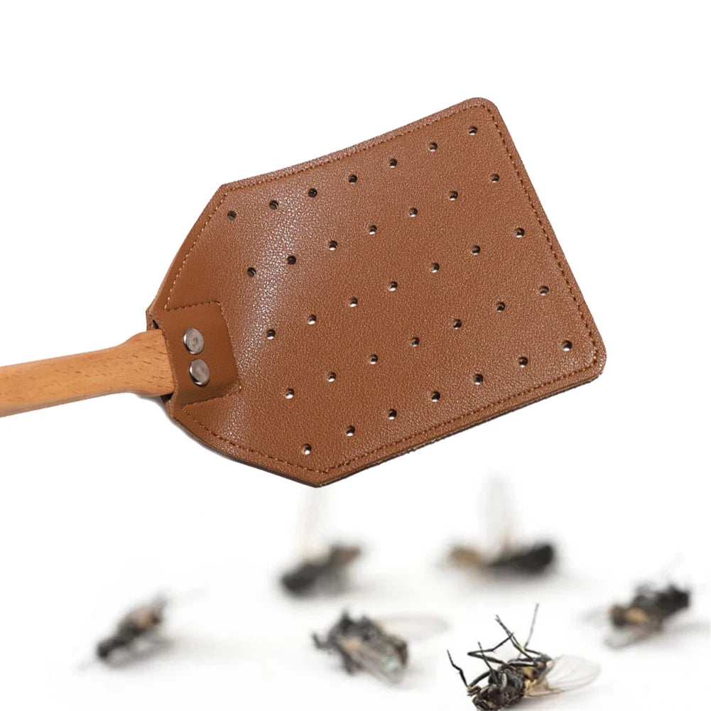 Tapette à Insectes en Cuir