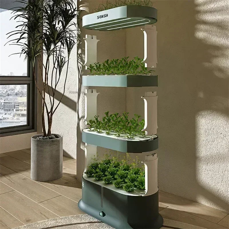 Système de Culture Hydroponique Intérieur – Jardinière Verticale Intelligente