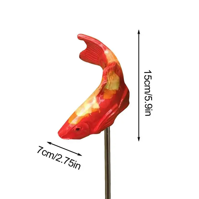Poisson en résine pour jardin