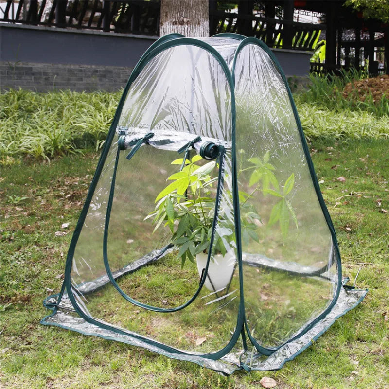 Serre de jardinage domestique, Mini solarium pliable,