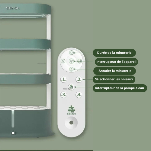Système de Culture Hydroponique Intérieur – Jardinière Verticale Intelligente