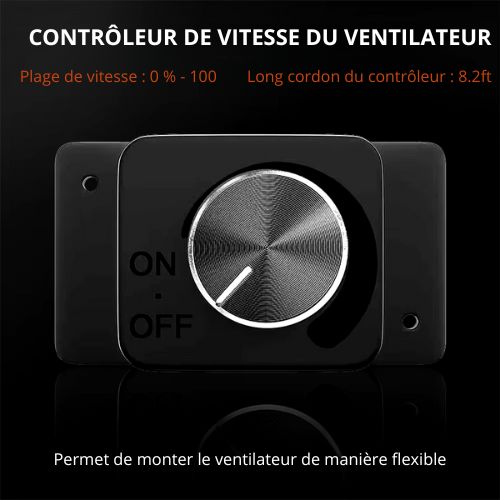 Kit Hydroponique Spider Farmer SF1000D LED + Tente 60x60x140CM avec Filtre à Charbon