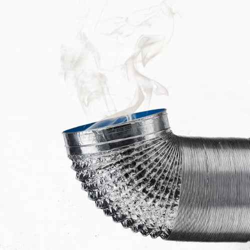 Tuyau Flexible en Aluminium à Double Couche – Conduit de Ventilation pour Systèmes d’Extraction