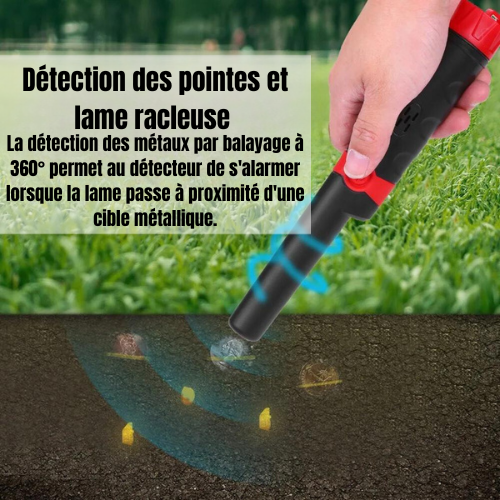 Détecteur de métaux d'Elite