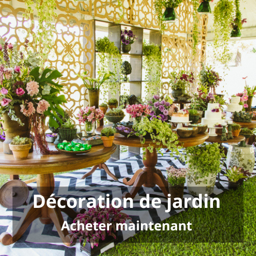 Décoration de jardin