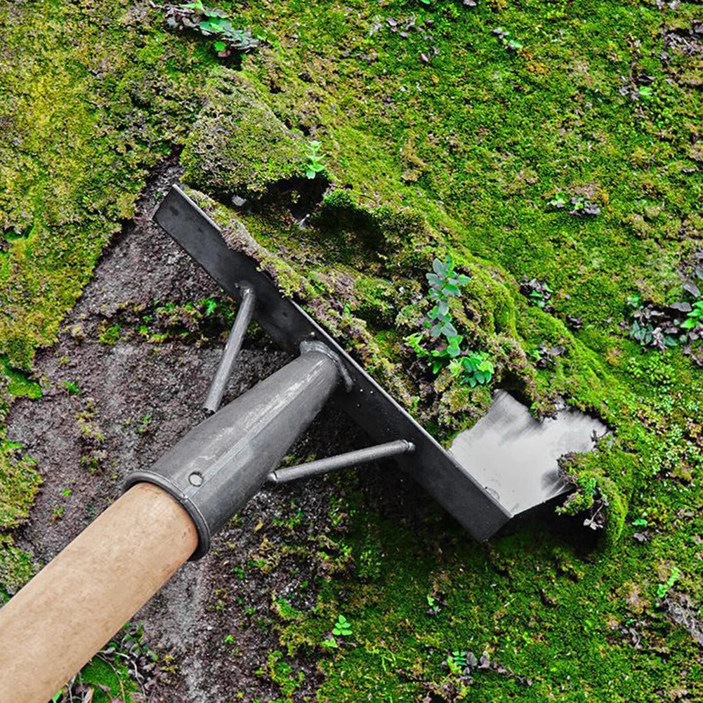 Pelle de nettoyage des mauvaises herbes en acier