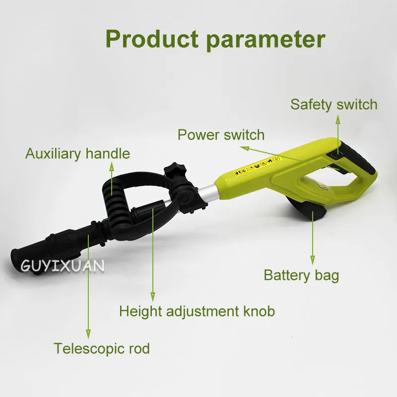 Motobineuse Électrique Sans Fil de Jardin (+Batterie Offerte)