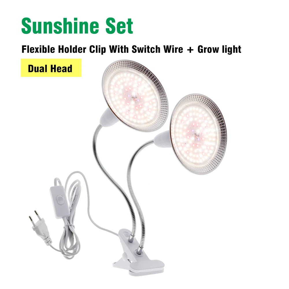 AC100-265V LED Grow Light E27 Phytolamp for Plants Full Spectrum Grow Light Bulb Indoor Plant Lighting Hydroponic Growth Lights