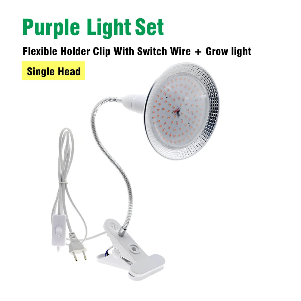 AC100-265V LED Grow Light E27 Phytolamp for Plants Full Spectrum Grow Light Bulb Indoor Plant Lighting Hydroponic Growth Lights