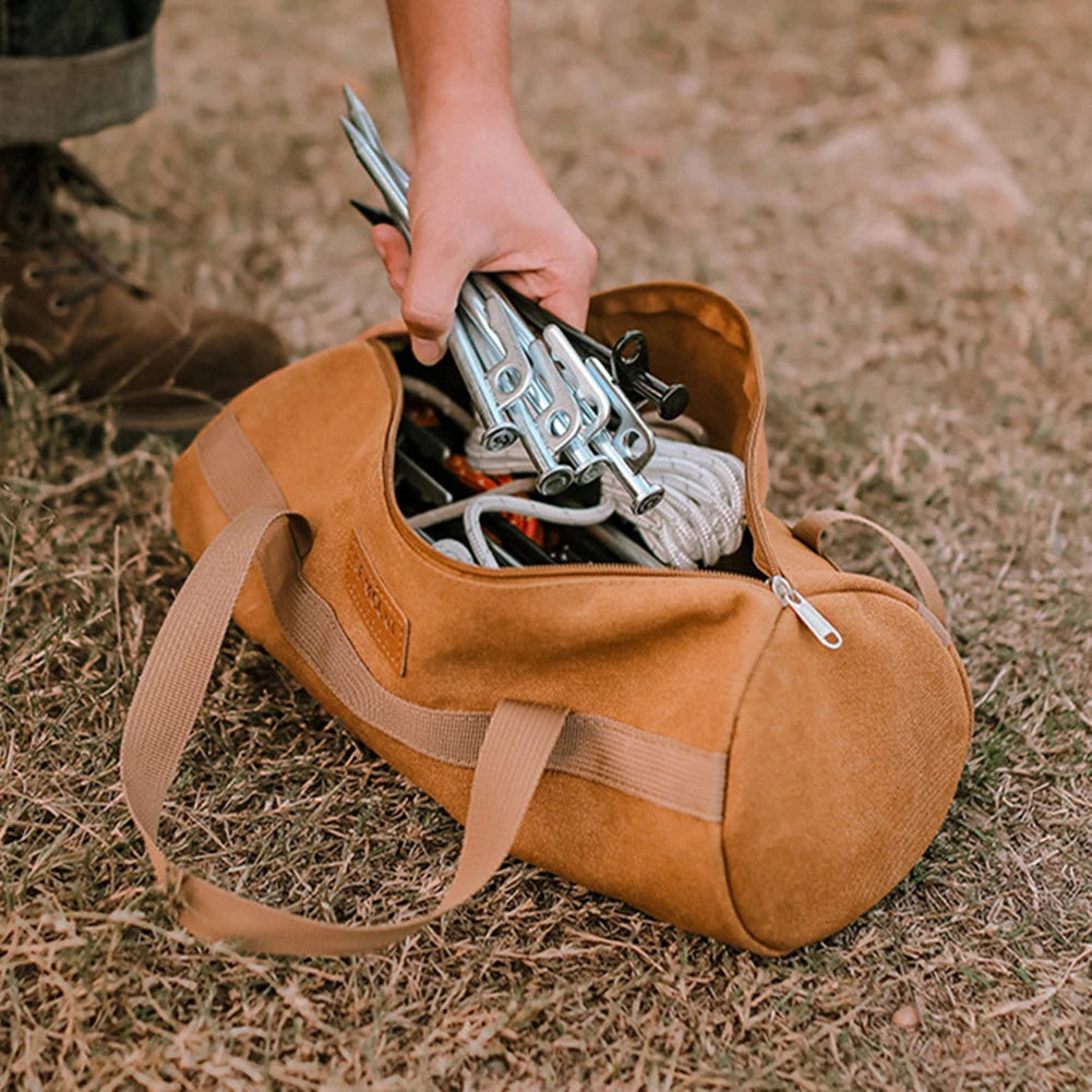 Sac de rangement pour piquets de tente à main