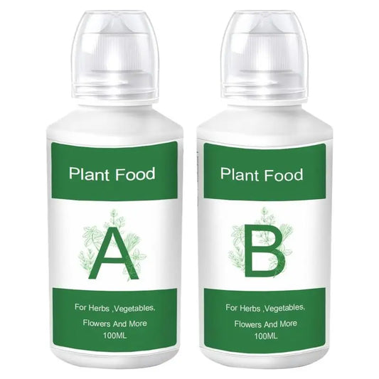 🌿 Nutriments Hydroponiques A &amp; B – Aliments Végétaux pour Fleurs, Légumes et Fruits