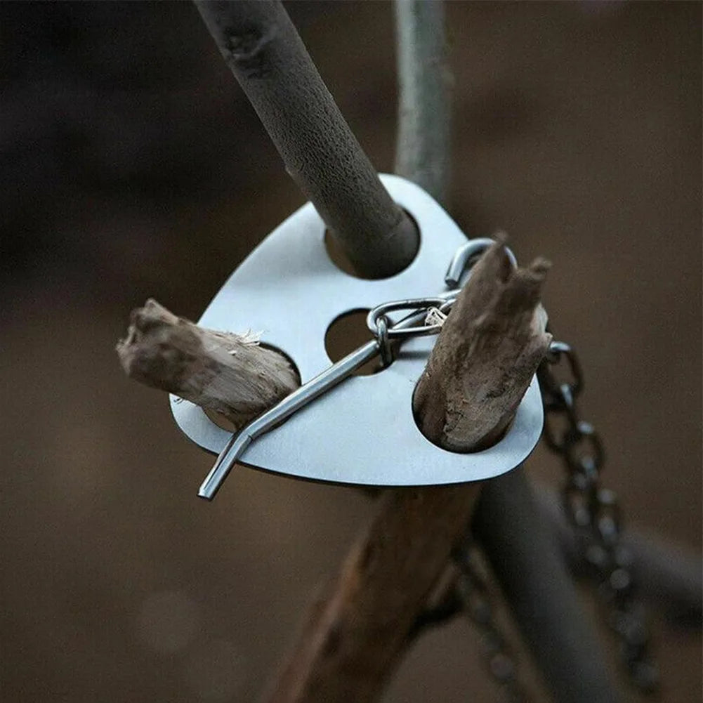 Trépied suspendu de Camping avec sac