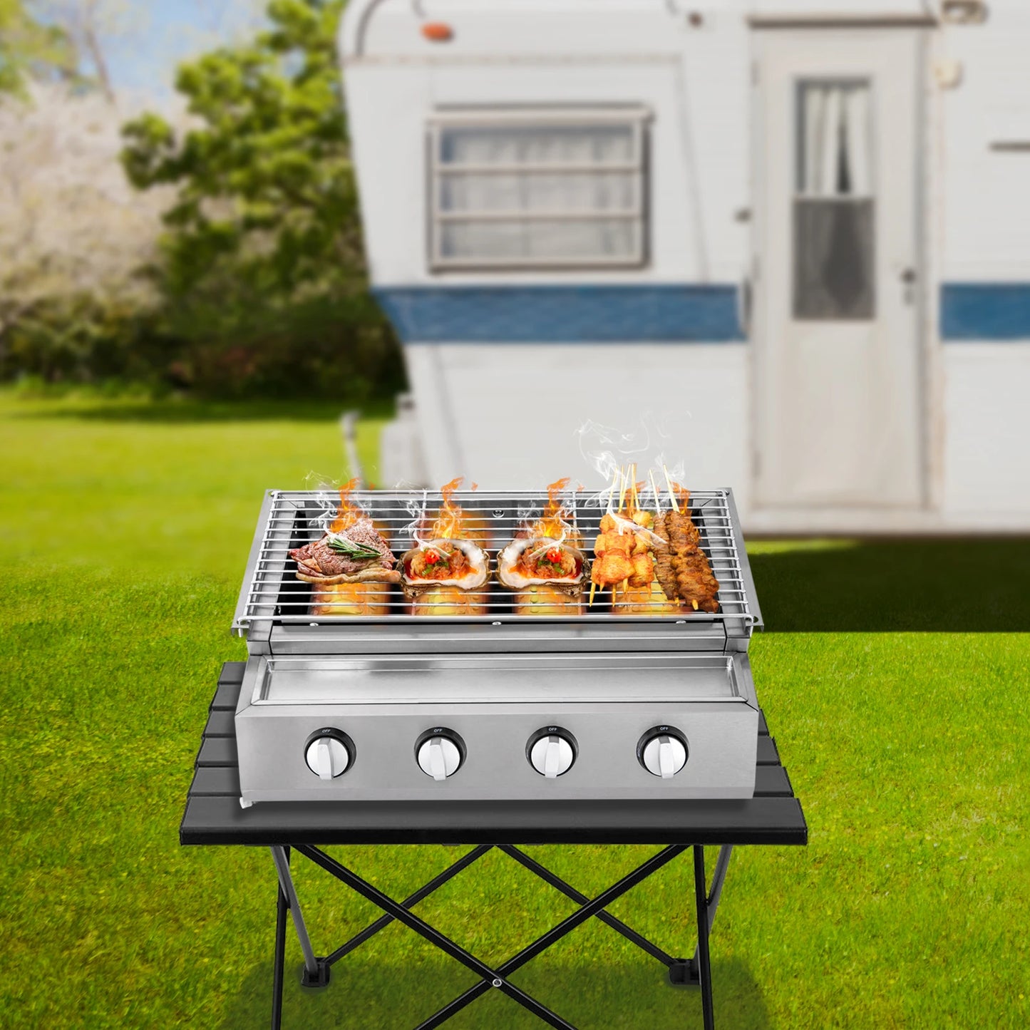 Barbecue cuisinière à gaz Propane