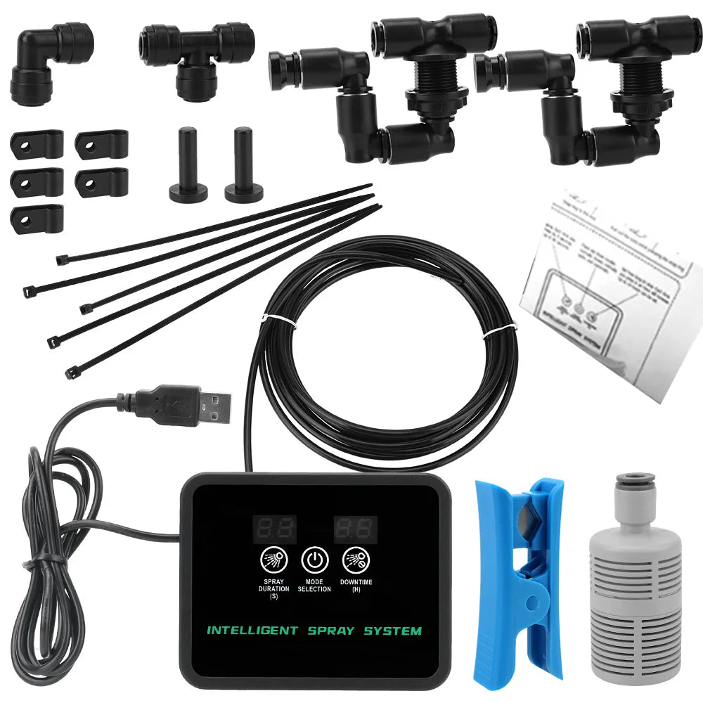 Kit d’Arrosage Automatique à Écran Tactile – Un Système Intelligent pour un Jardin Verdoyant