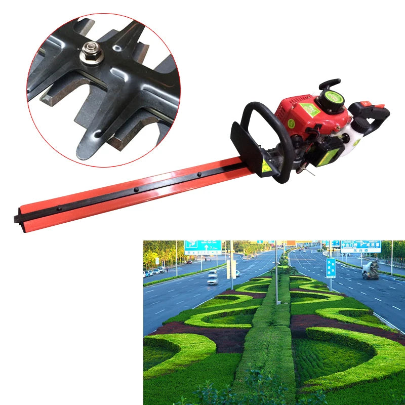 2-stroke Hedges Machine Garden Gasoline Power Tools Engine Hedge Shears Single Cylinder Air-cooled Trimmer 56cm