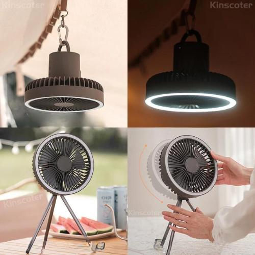 Ventilateur de Camping  Portable Lampe LED