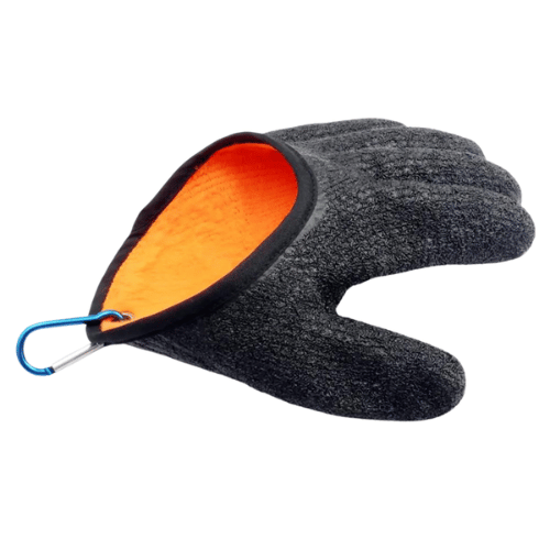 Gants de pêche imperméables à doigt complet antidérapants , pour attraper du poisson,